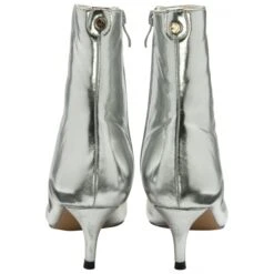 Silver Metallic Currans Pointed-Toe Ankle Boots | Ravel -Shoes Sale Store silver metallic currans pointed toe ankle boots ravel p1771 10393 medium