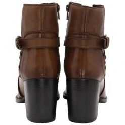 Tan Leather Delvin Heeled Ankle Boots | Ravel -Shoes Sale Store tan leather delvin heeled ankle boots ravel p1586 9602 medium