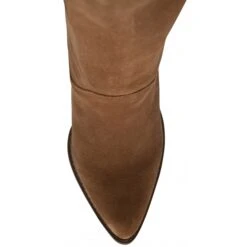 Tan Suede Lumsden Heeled Knee High Boots | Ravel -Shoes Sale Store tan suede lumsden heeled knee high boots ravel p1576 9662 medium