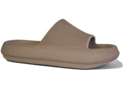 Ladies Designer Slip On Sliders Sandals Rubber Slides Comfy Summer Holiday New