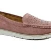 Dr Keller Loafers Diamante Shoes Womens Slip On Jewelled Loafers Pink Shoes Size -Shoes Sale Store w10078pk