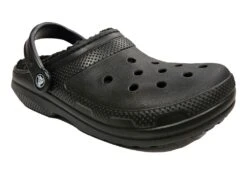 Crocs Lined Clogs Womens Classic Lined Sandal Clogs Size 3 4 5 6 7 8 Black