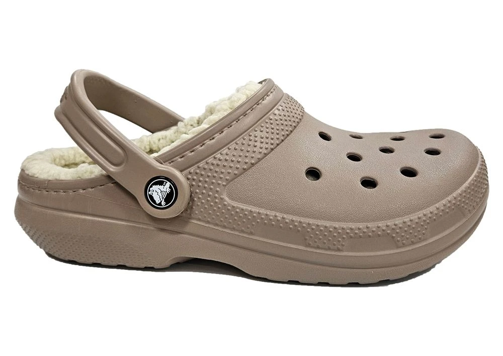 Crocs Lined Clogs Womens Classic Lined Sandal Clogs Size 3 4 5 6 7 8 Brown 4 Crocs Lined Clogs Womens Classic Lined Sandal Clogs Size 3 4 5 6 7 8 Brown - Image 2