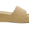 Truffle Low Wedge Sliders Womens Fashion Sliders Holiday Shop Size 3 4 5 6 7 8 -Shoes Sale Store w10448nat2