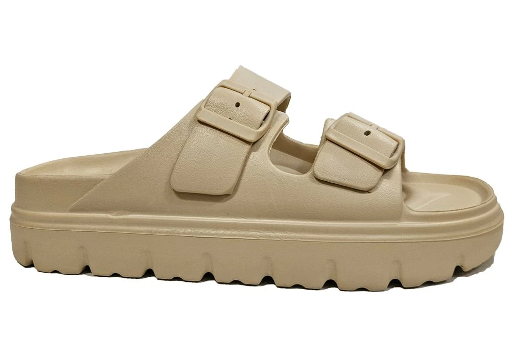 Truffle Pool Sliders Womens Platform Holiday Shop Sandal Beach Shoes UK Size 4 Truffle Pool Sliders Womens Platform Holiday Shop Sandal Beach Shoes UK Size - Image 2